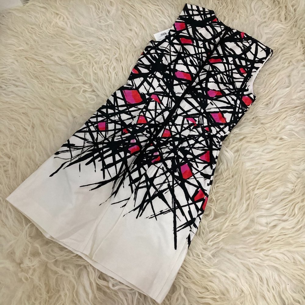 MILLY Printed Mini Dress - Picture 8 of 10